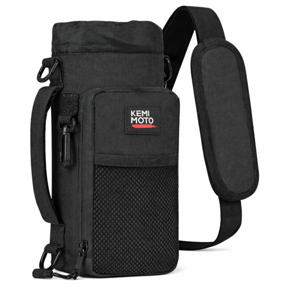 Kemimoto Water Bottle Holder Bag Insulated with Shoulder Strap